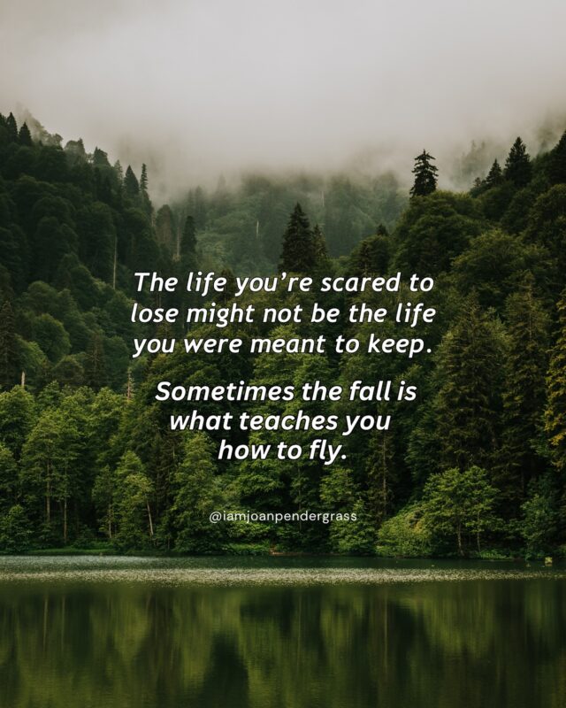 I’ve loved deeply and lost what I once thought I couldn’t live without.

But every fall taught me something about flight, about who I could become when I finally let go.

The journey of my life is shared in The Secret of Things, a book about pain, resilience, and finding peace after the storm.

📖 Get your copy today: https://www.amazon.com/dp/B0FD8Y2Q2VMy

#TheSecretOfThings #HealingJourney #BecomingWhoYouAre
#RiseAfterTheFall #LettingGoToGrow #FromPainToPeace
#StoriesOfBecoming #InnerStrength #WordsThatHeal #RootedAndFree #JoanPendergrass #quotes #lifelessons #quotesforyou #quotestagram #quotesandsayings #quote #quoteoftheweek #healing #heal #healyourself